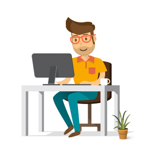 vecteezy_man-working-on-desktop-computer-and-coffee-cup_15123645_259