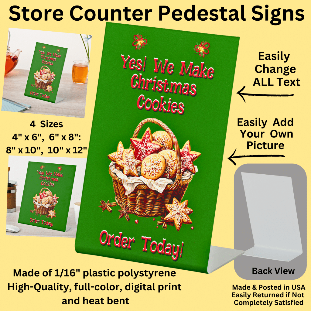 Cake Pedestal Sign Template (9)