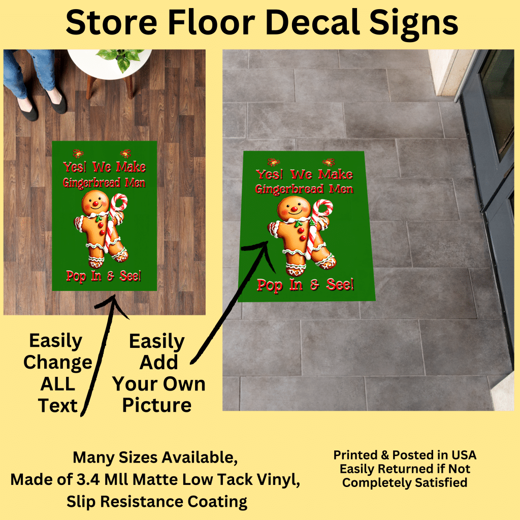 Cake Store Floor Decal Sign Template (1)